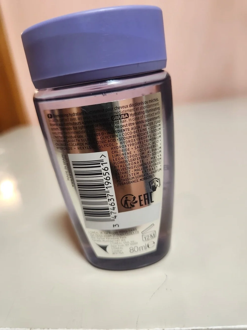 Kérastase Blond Absolu Bain Lumière Hydrating Illuminating Shampoo 80 mL